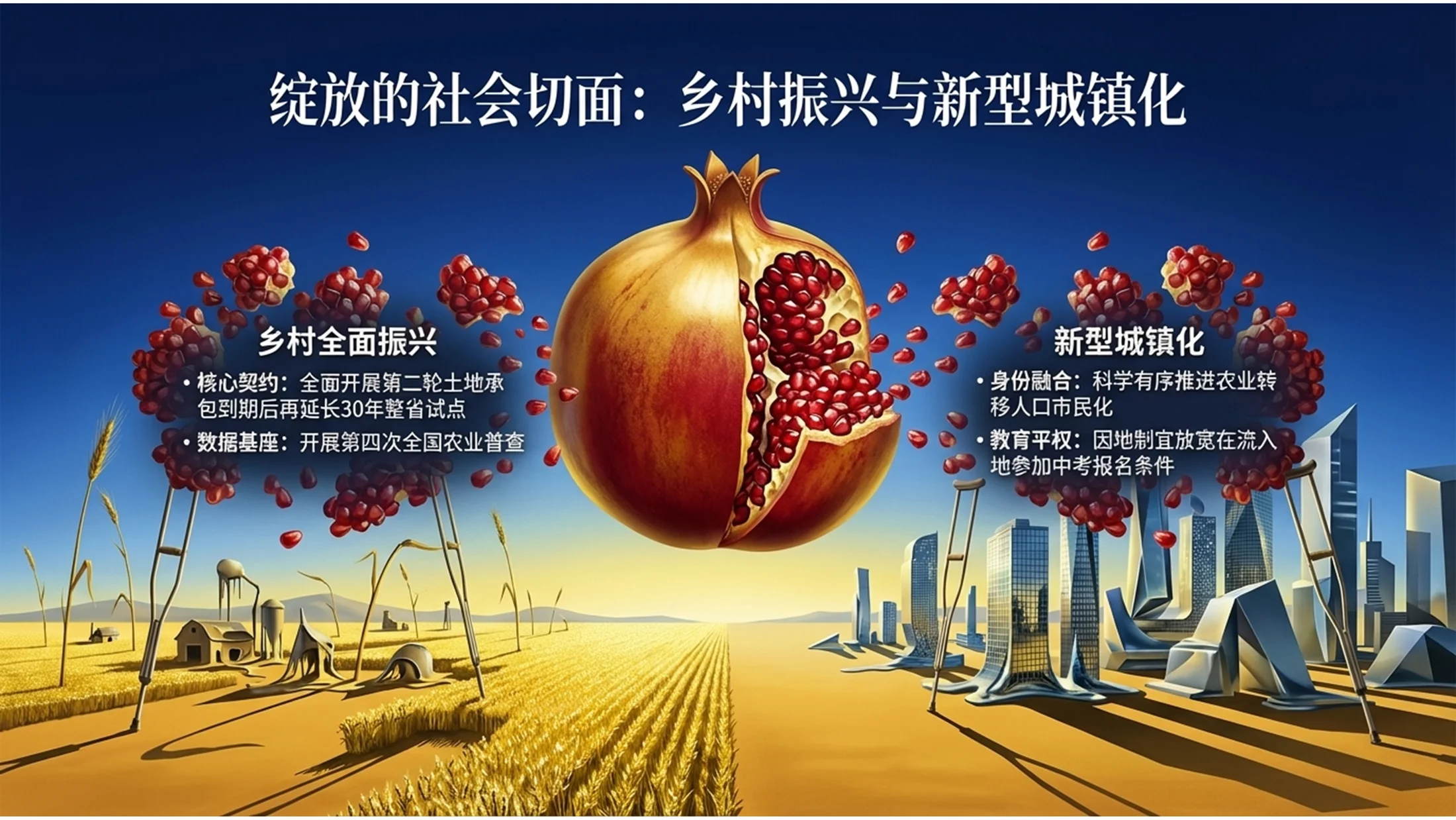 超现实主义萨尔瓦多·达利风格政府工作报告PPT - 预览图8