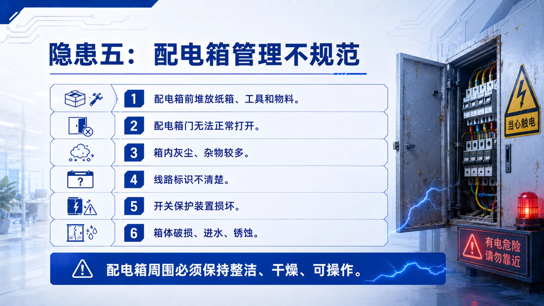 企业用电安全培训PPT课件｜安全用电知识培训｜电气火灾预防模板 - 预览图13