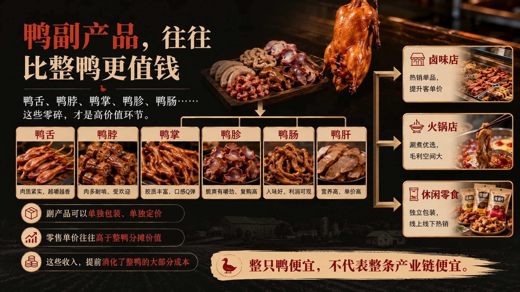 18元一只的烤鸭，为什么这么便宜？｜知识科普、工业科技PPT - 预览图4