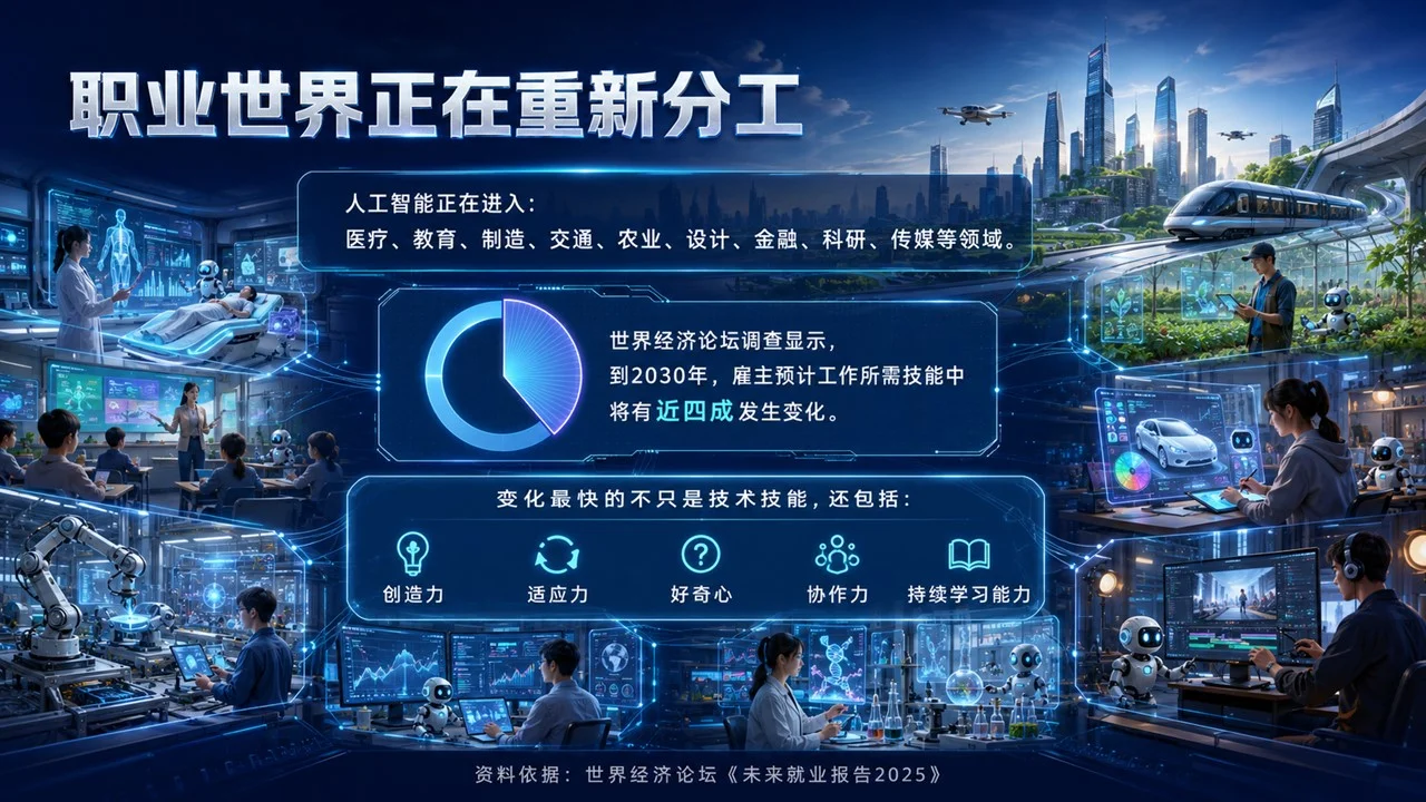《AI时代，孩子需要什么能力？》青少年未来职业启蒙PPT课件 - 预览图4