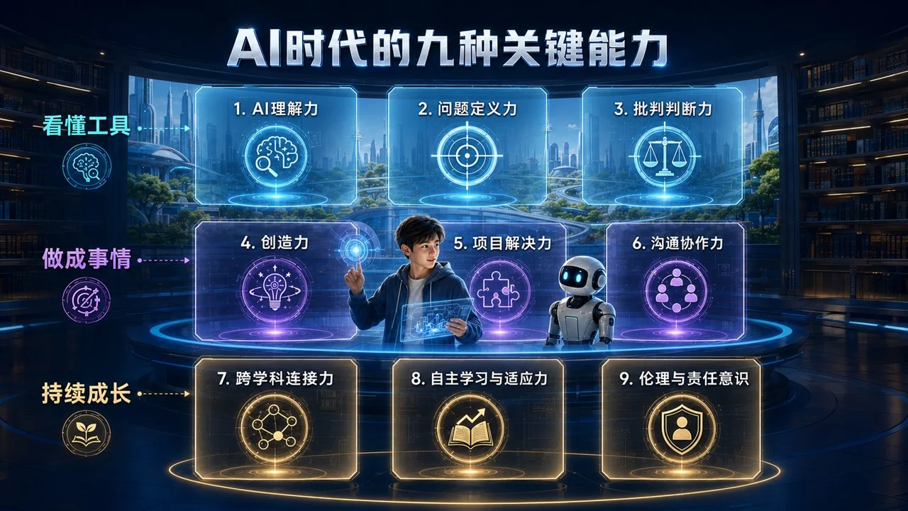 《AI时代，孩子需要什么能力？》青少年未来职业启蒙PPT课件 - 预览图9