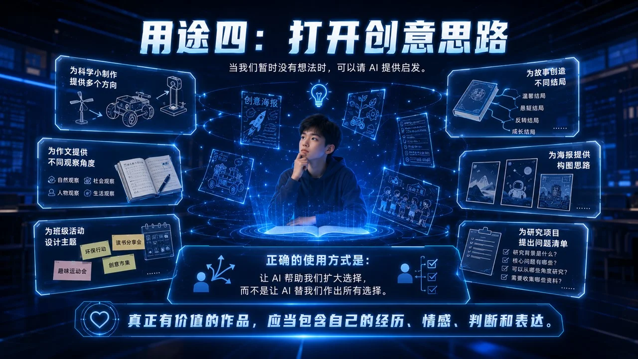 青少年未来科技启蒙课件：会用AI，更要会判断PPT——青少年生成式AI素养与安全实践课 - 预览图16