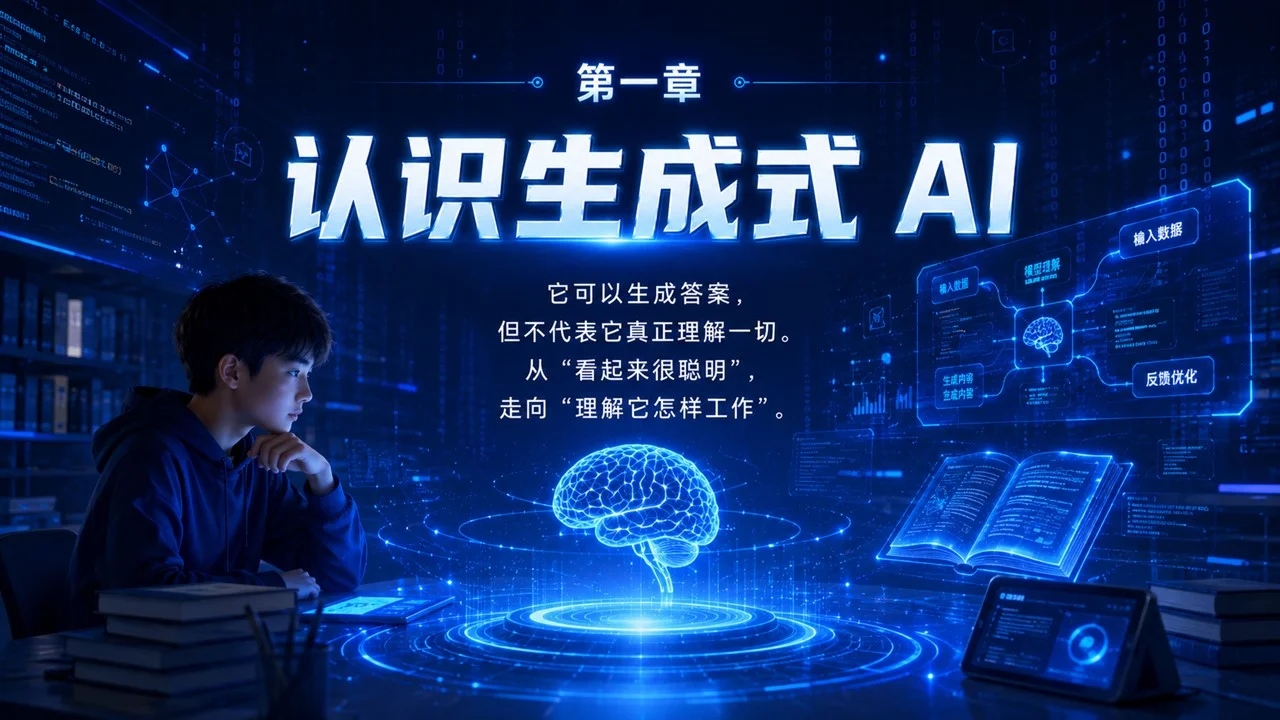 青少年未来科技启蒙课件：会用AI，更要会判断PPT——青少年生成式AI素养与安全实践课 - 预览图5