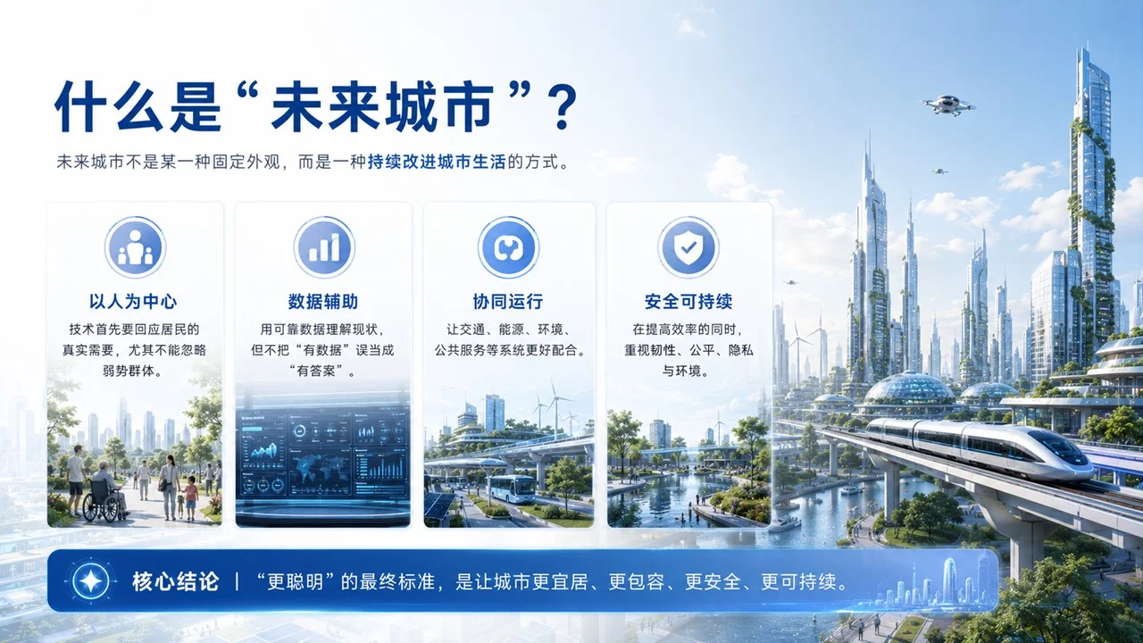 青少年未来科技启蒙课《AI如何让城市更聪明？》智慧城市科普PPT课件 - 预览图5
