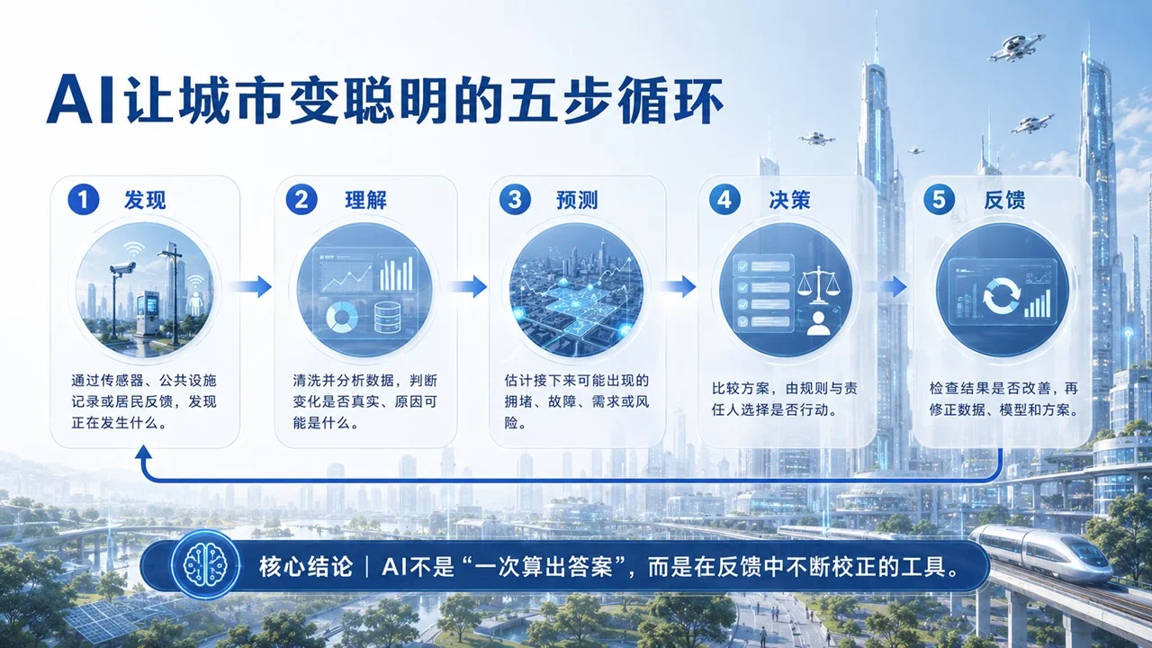 青少年未来科技启蒙课《AI如何让城市更聪明？》智慧城市科普PPT课件 - 预览图8