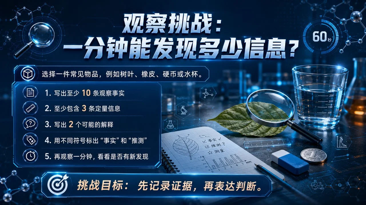 青少年科学思维启蒙课PPT｜像科学家一样思考：观察·提问·验证 - 预览图11