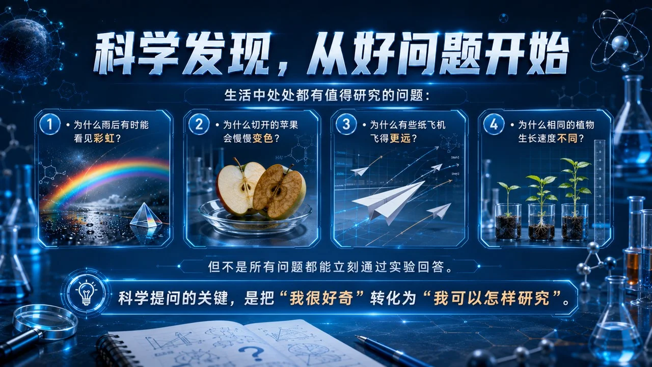 青少年科学思维启蒙课PPT｜像科学家一样思考：观察·提问·验证 - 预览图13