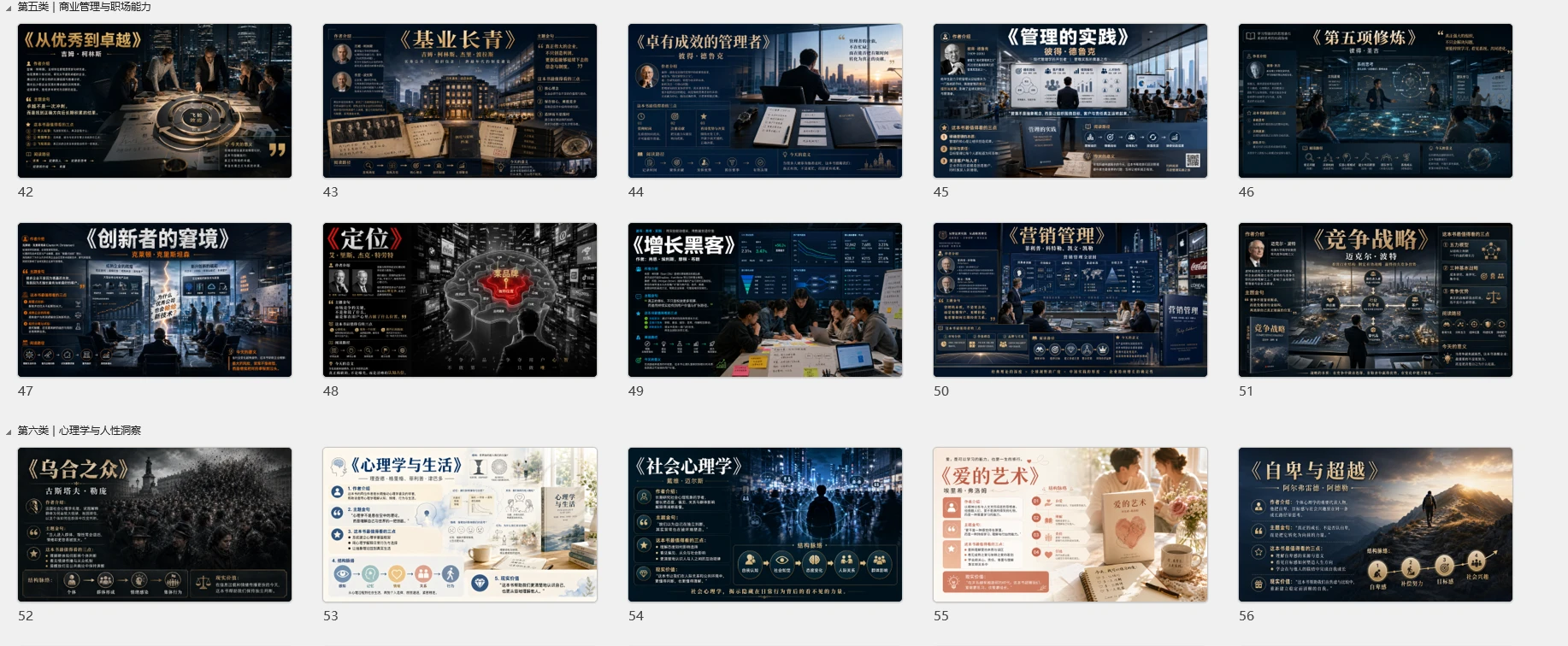一分钟生成自己的书目推荐图-中国人经典阅读100本书 - 预览图3