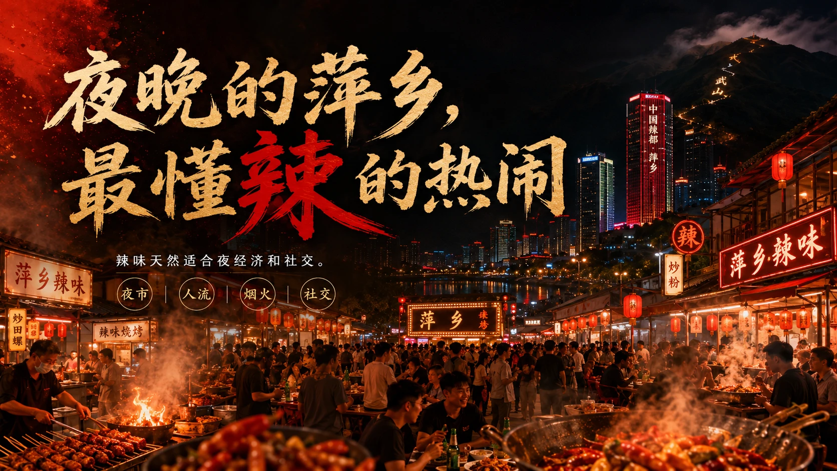 萍乡：中国辣都｜城市品牌传播、文旅传播型PPT - 预览图4
