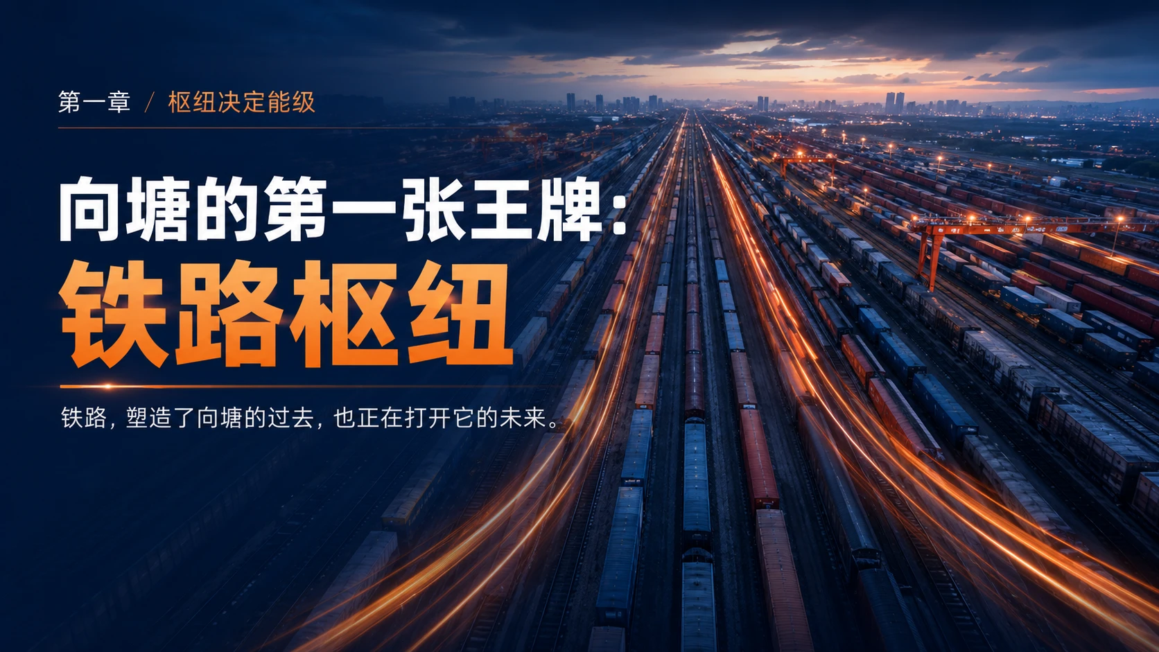 向塘：江西第一镇，正在驶向世界｜区域形象推介型PPT - 预览图2
