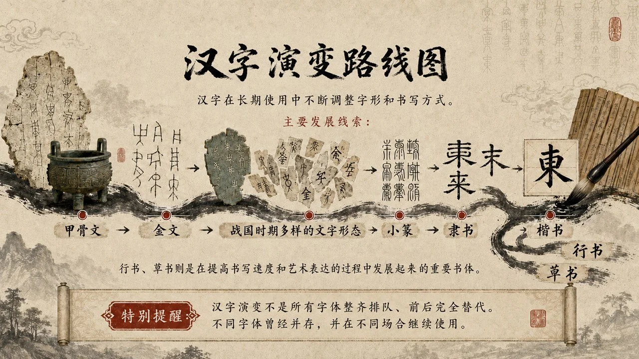 《汉字里的中国》青少年中华文化启蒙课之一｜汉字起源、演变与文化密码PPT课件 - 预览图12