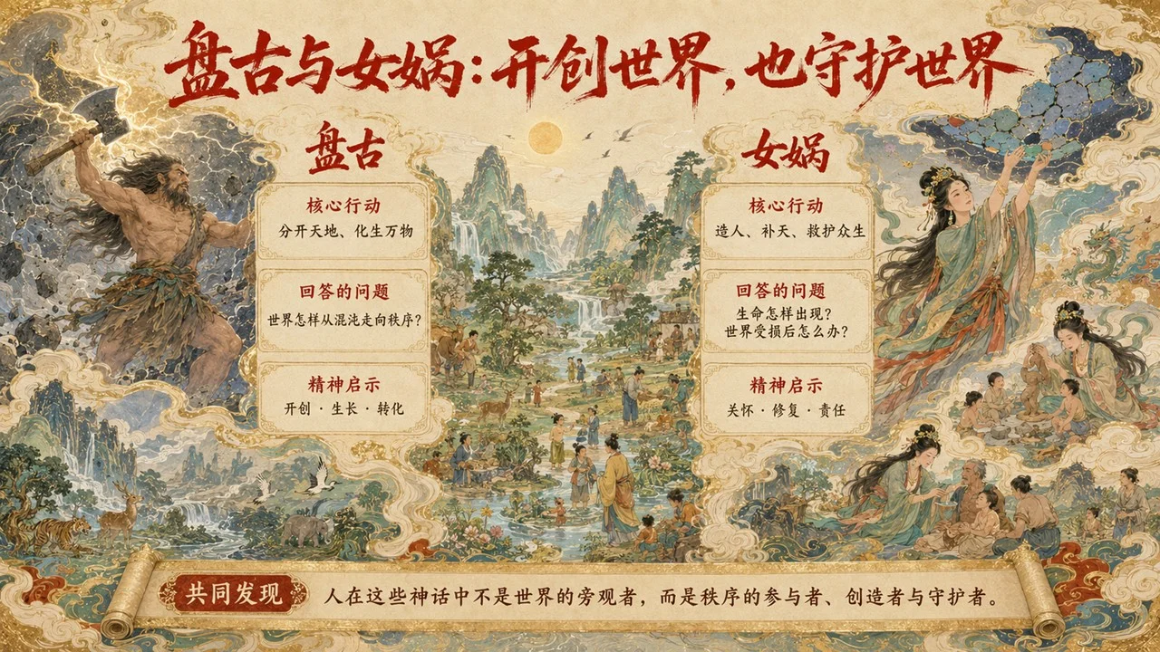 《中国神话里的想象与精神》青少年中华文化启蒙课之二｜经典神话、文化想象与民族精神PPT课件 - 预览图12