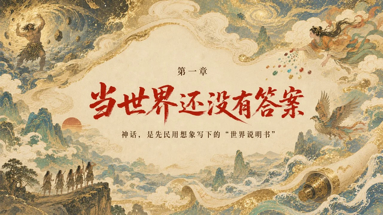 《中国神话里的想象与精神》青少年中华文化启蒙课之二｜经典神话、文化想象与民族精神PPT课件 - 预览图4