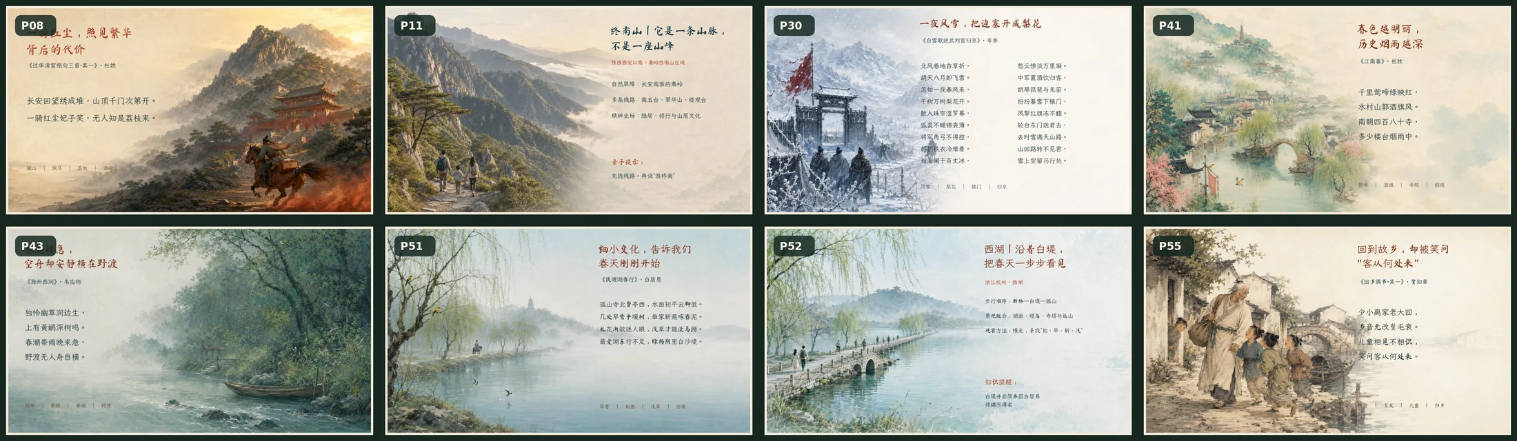 跟着唐诗去旅行 - 预览图9