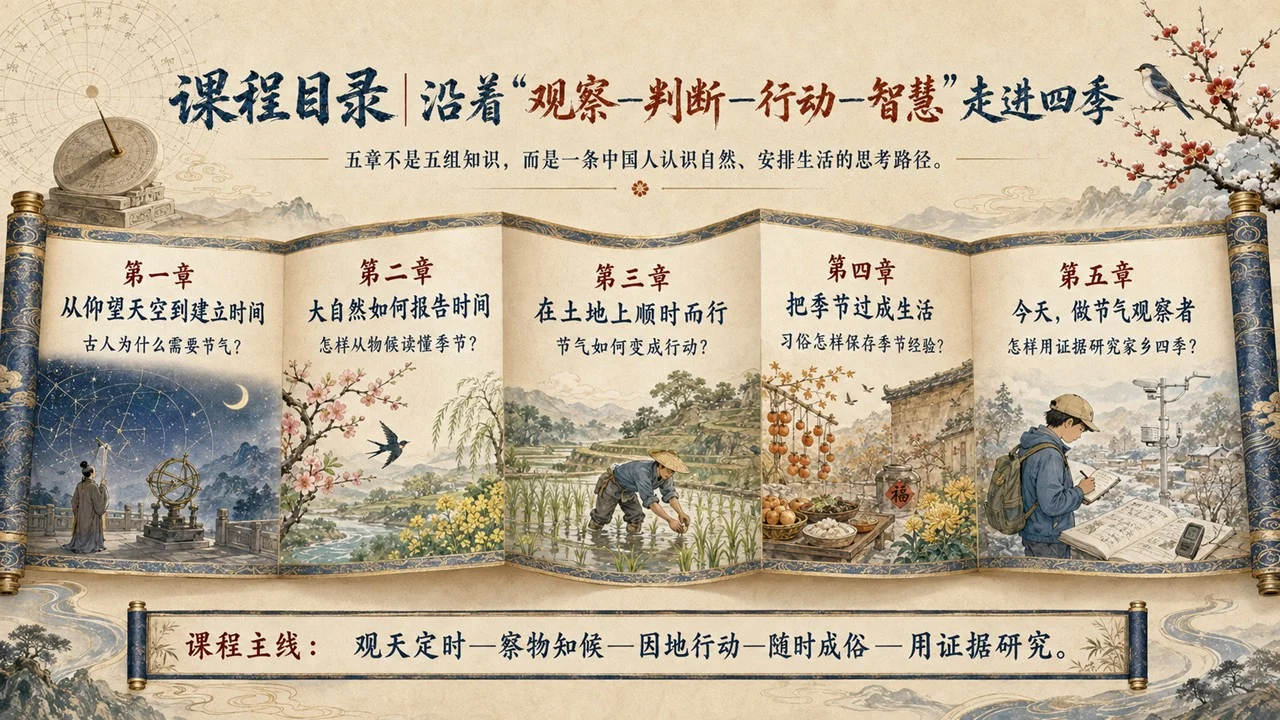 《二十四节气里的中国智慧》青少年中华文化启蒙课之三｜时序物候、农耕生活与传统智慧PPT课件 - 预览图3