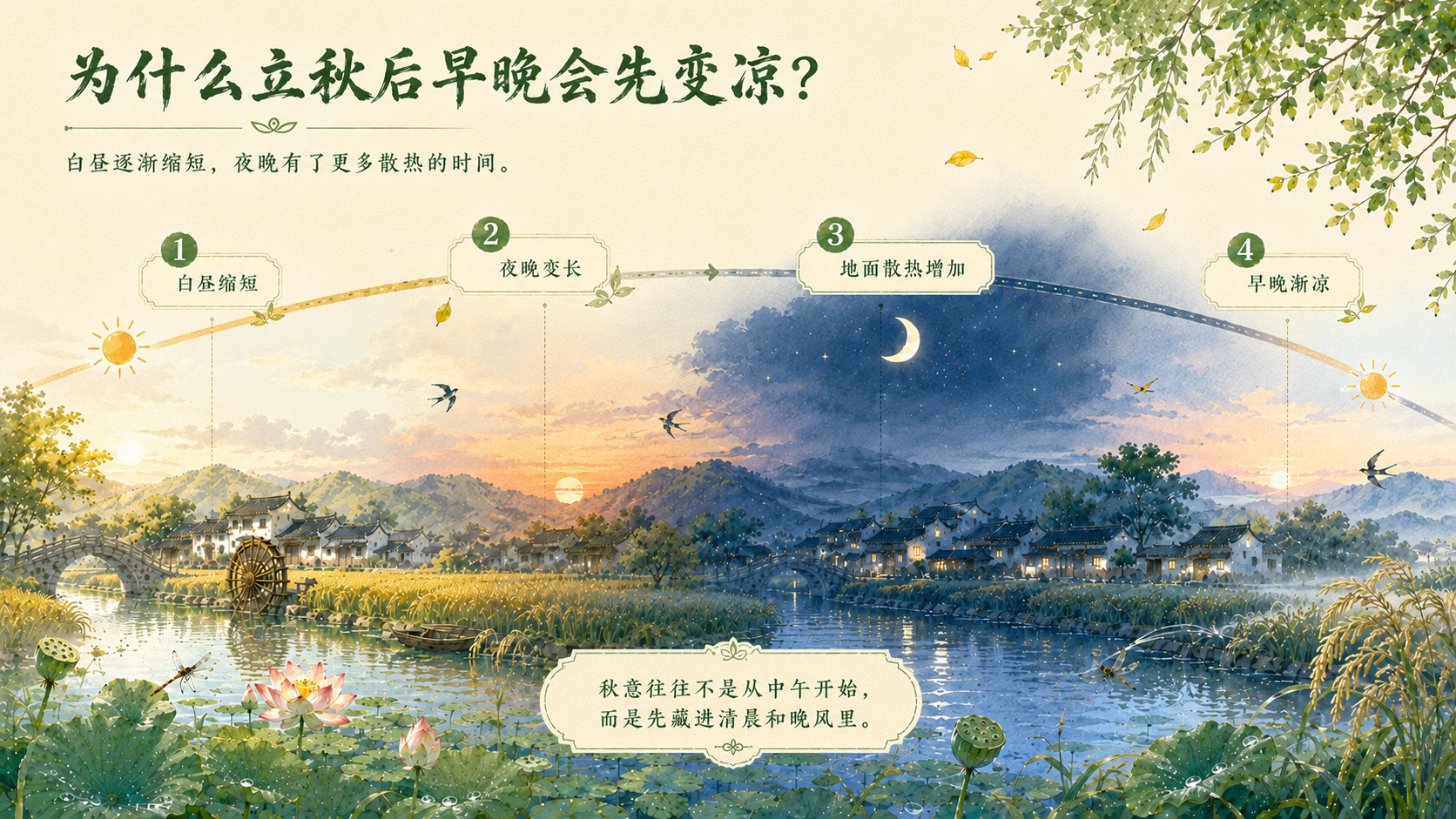 节气有知·立秋｜立秋为什么没有立刻变凉？ - 预览图4