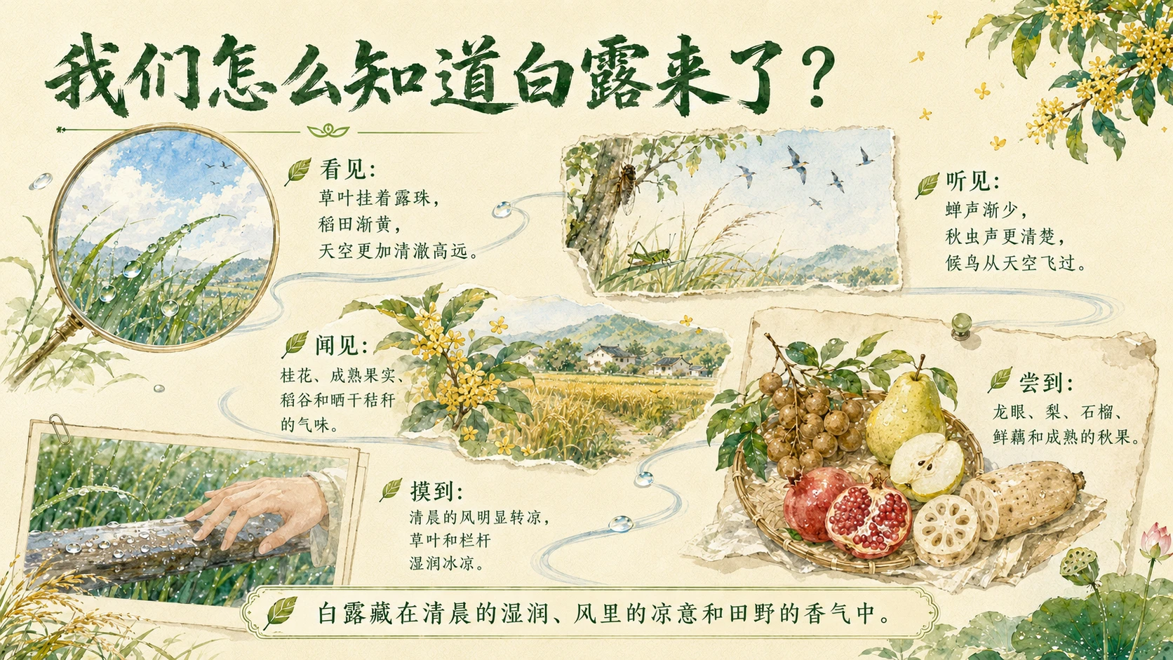 节气有知·白露｜清晨的露珠是从哪里来的？ - 预览图1