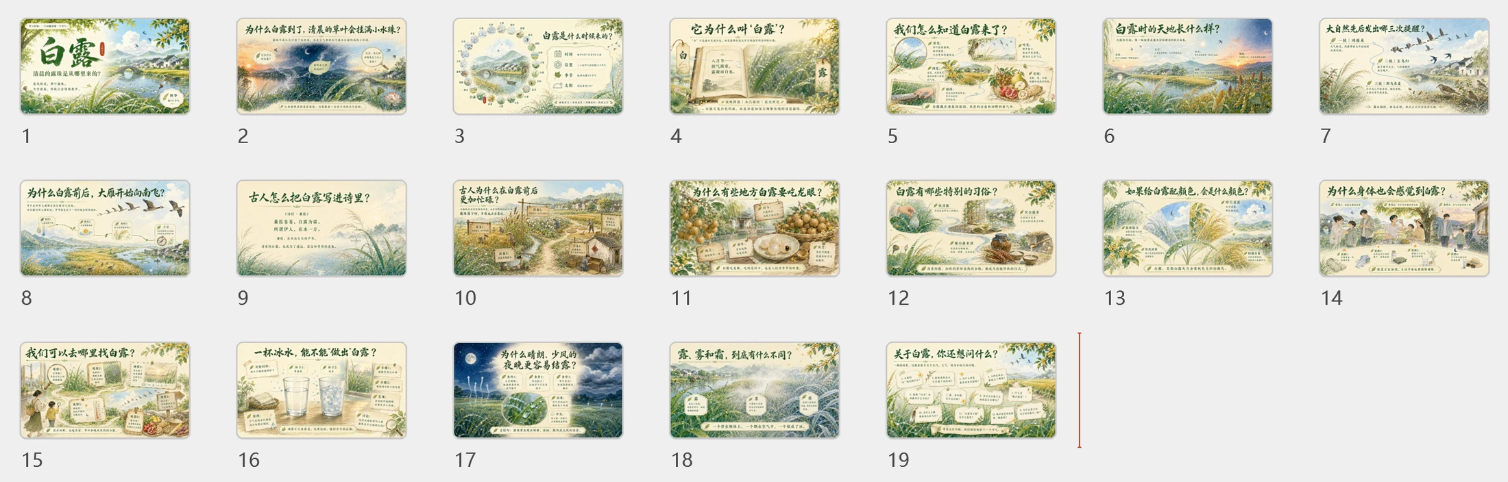 节气有知·白露｜清晨的露珠是从哪里来的？ - 预览图9