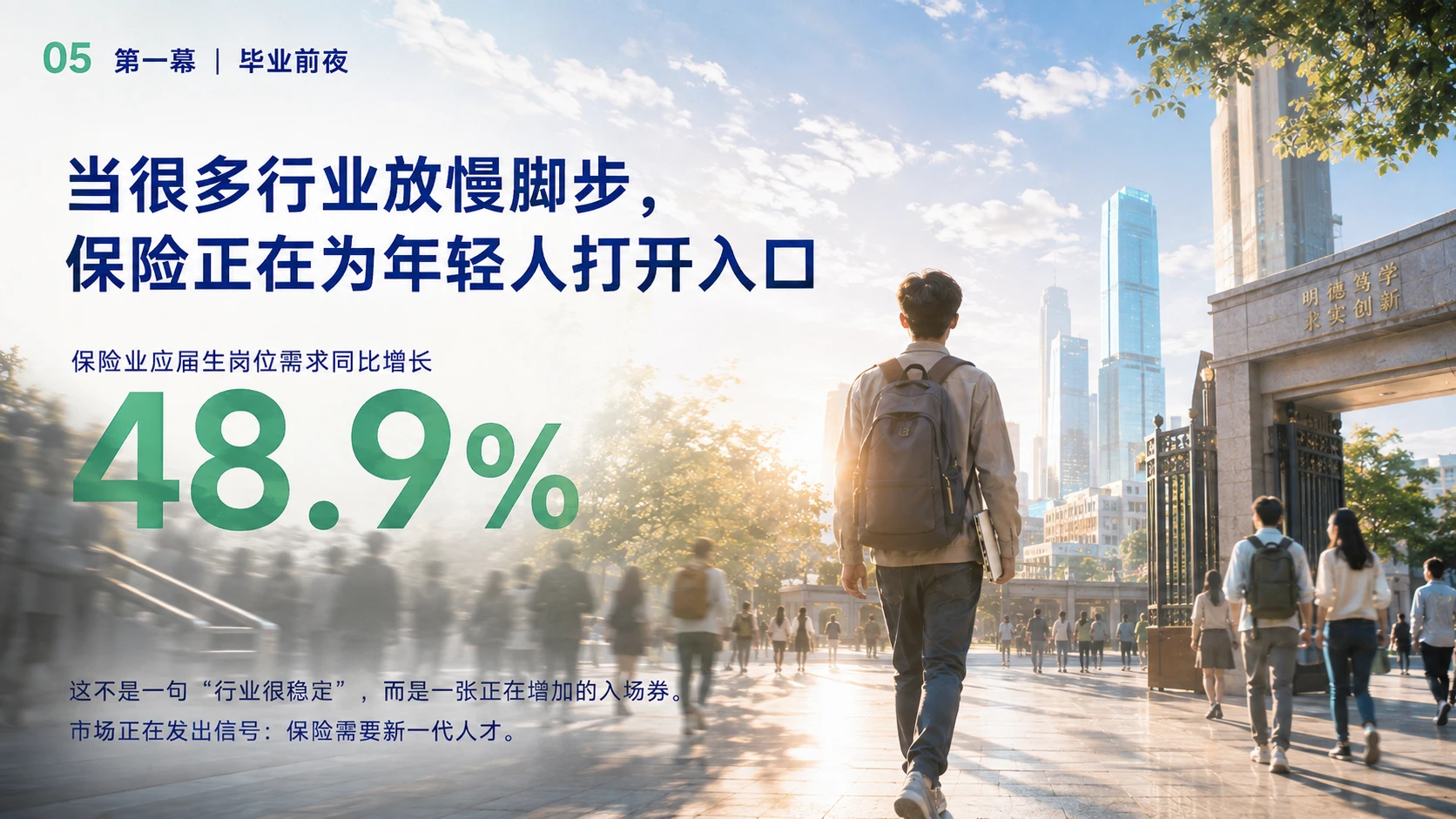故事感·场景感·可复用-保险公司校招PPT - 预览图4