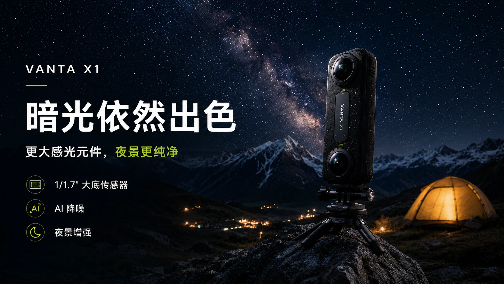 《超越视角》VANTA X1 8K全景运动相机发布会PPT - 预览图5