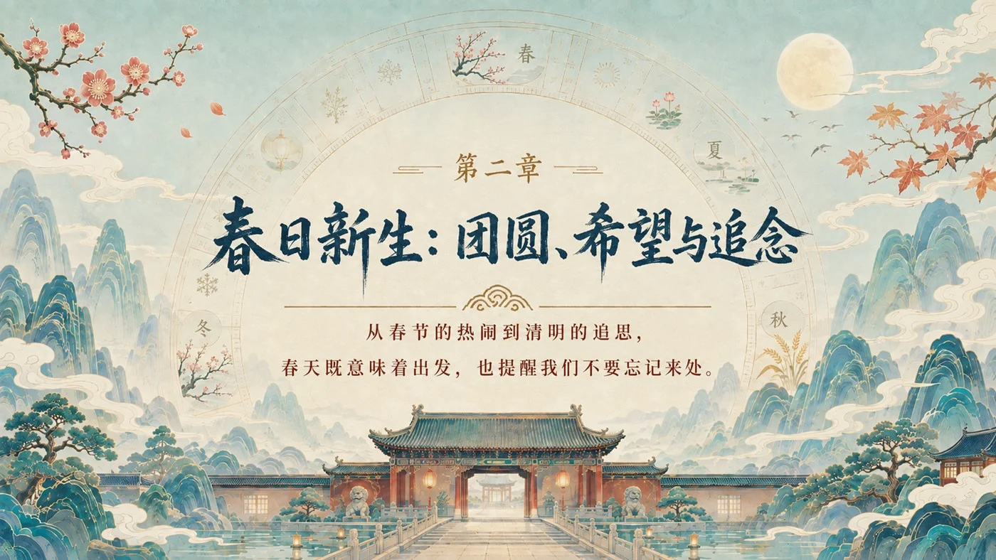 《中国传统节日里的文化密码》青少年中华文化启蒙课之四｜节日习俗、家庭情感与文化传承PPT课件 - 预览图11