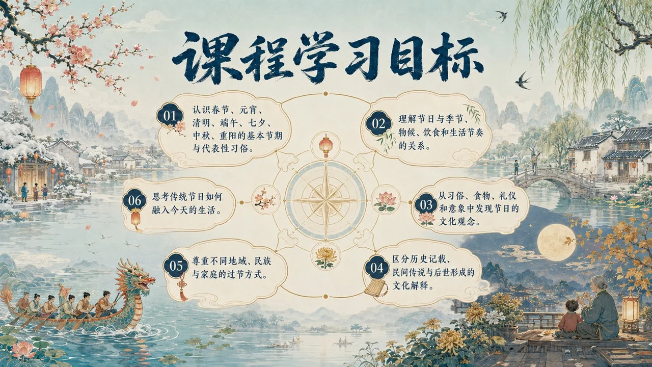 《中国传统节日里的文化密码》青少年中华文化启蒙课之四｜节日习俗、家庭情感与文化传承PPT课件 - 预览图2