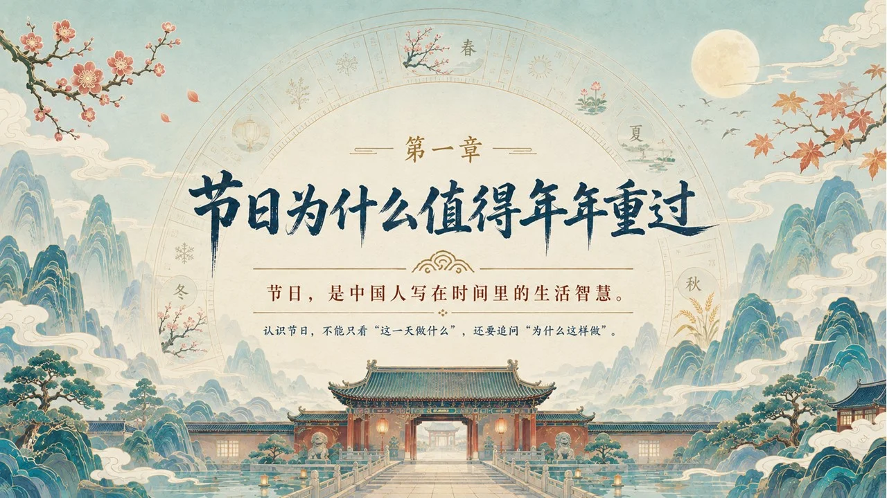 《中国传统节日里的文化密码》青少年中华文化启蒙课之四｜节日习俗、家庭情感与文化传承PPT课件 - 预览图4