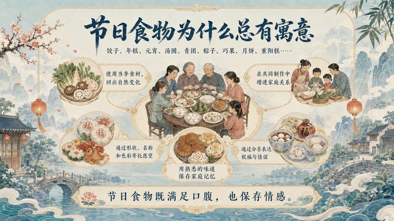 《中国传统节日里的文化密码》青少年中华文化启蒙课之四｜节日习俗、家庭情感与文化传承PPT课件 - 预览图8