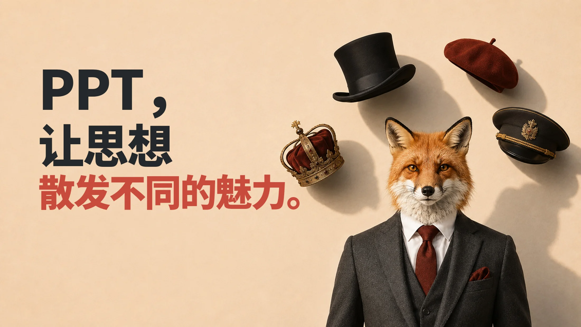 《PPT是一顶帽子》｜21张创意海报讲透PPT设计的本质 - 预览图11