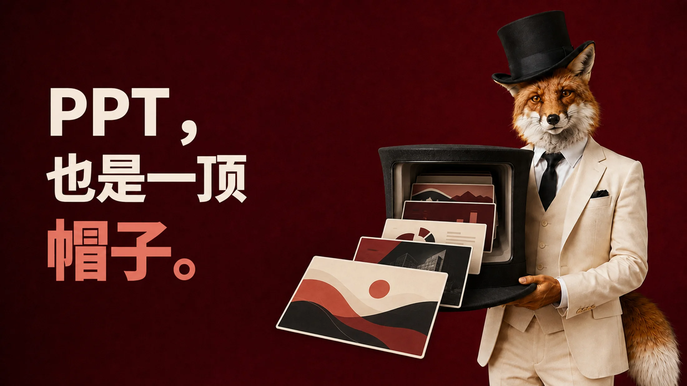 《PPT是一顶帽子》｜21张创意海报讲透PPT设计的本质 - 预览图10
