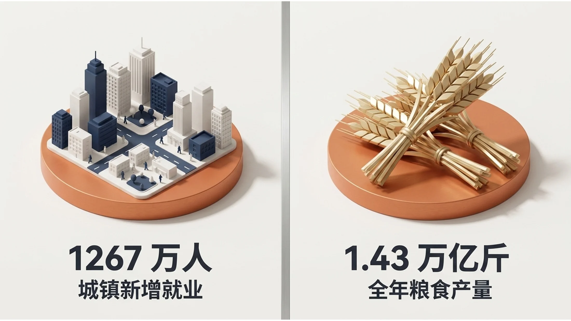 3D立体Octane渲染风格政府工作报告PPT - 预览图3