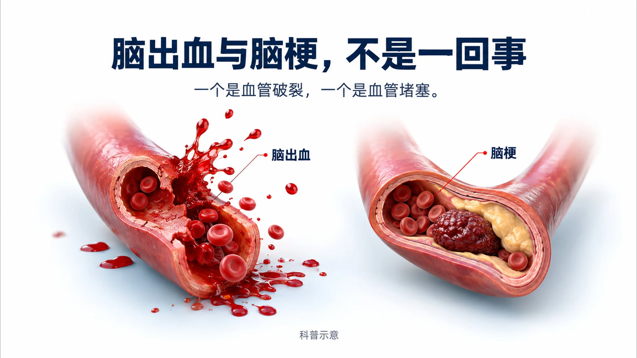 脑出血突然发生怎么办？34页科普PPT，给自己和家人 - 预览图4