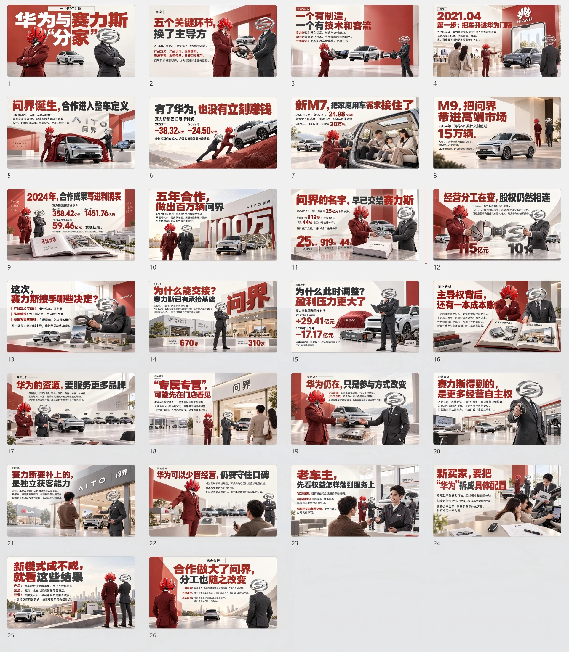 一个PPT看懂华为与赛力斯“分家” - 预览图20