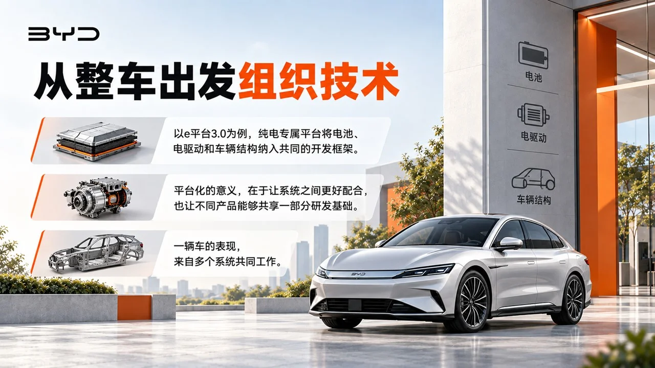 高端比亚迪BYD企业介绍PPT｜新能源汽车科技企业品牌宣传汇报模板 - 预览图12