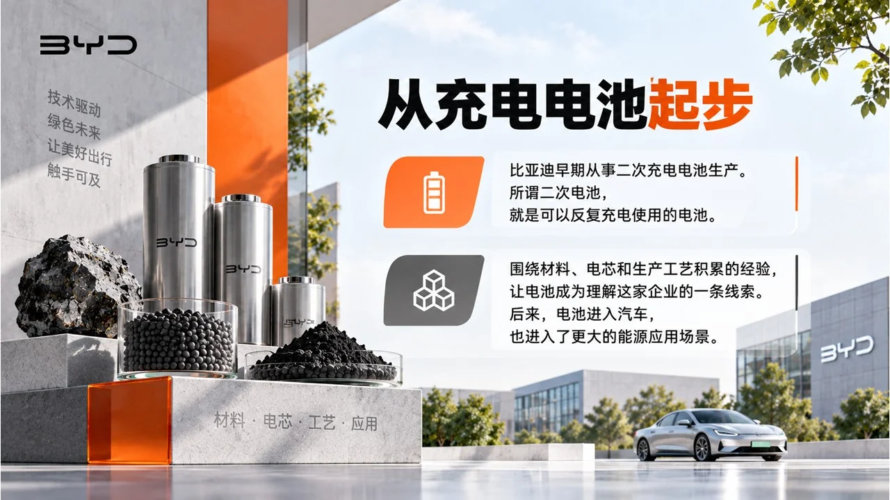 高端比亚迪BYD企业介绍PPT｜新能源汽车科技企业品牌宣传汇报模板 - 预览图5