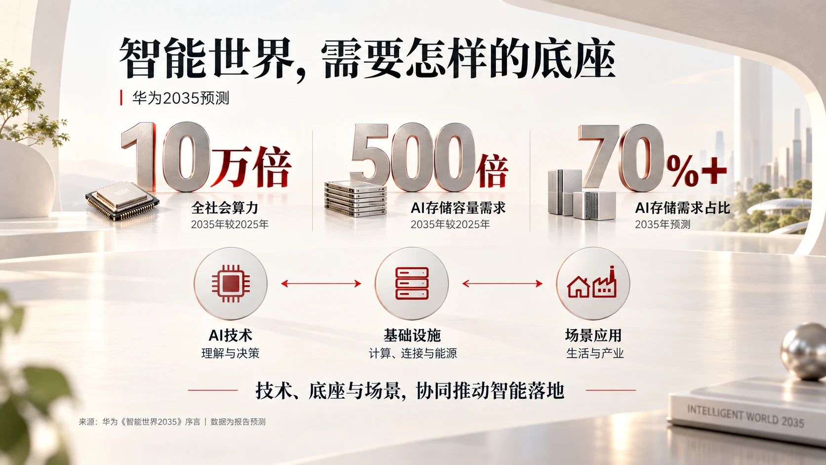 一个PPT解读华为《智能世界2035》 - 预览图3