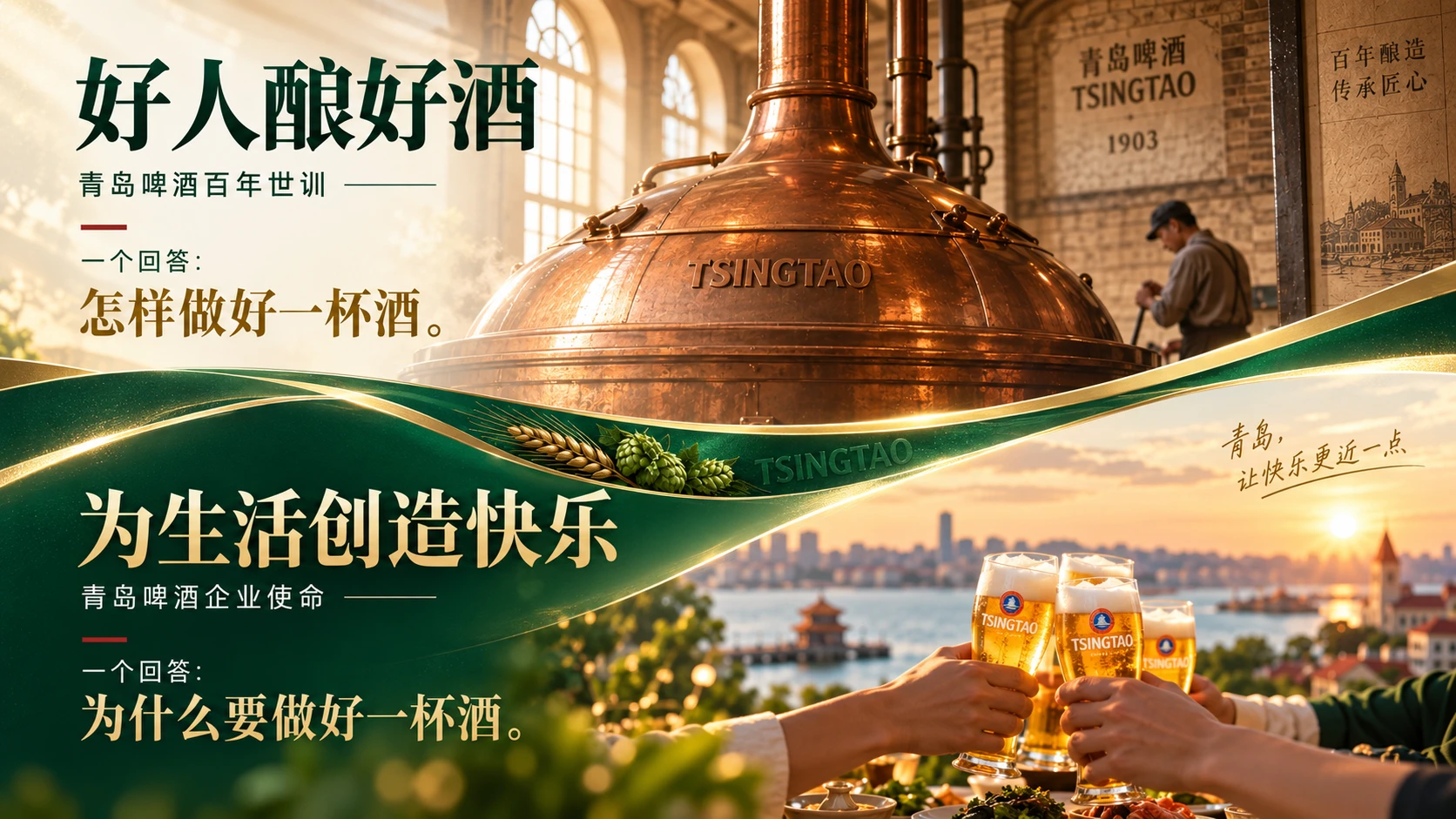 《青岛啤酒》企业品牌介绍PPT - 预览图7