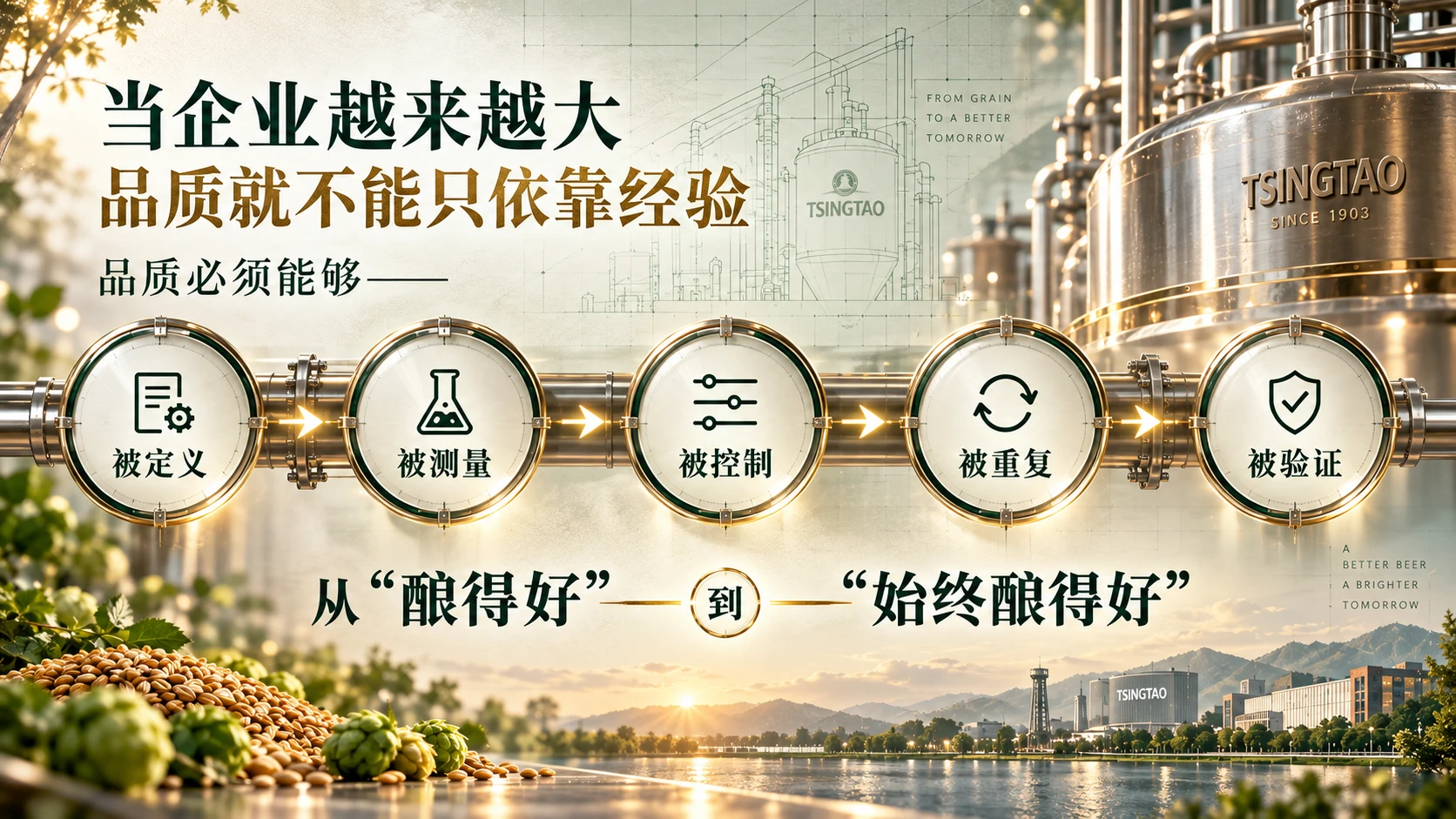 《青岛啤酒》企业品牌介绍PPT - 预览图9