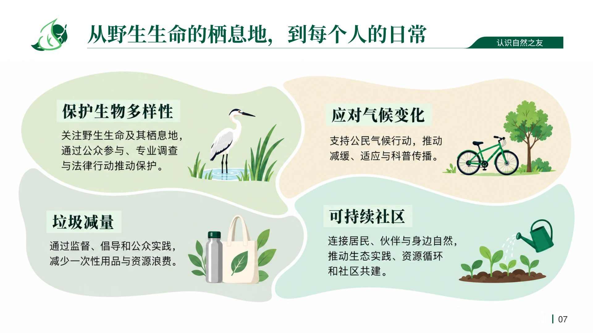 自然之友：让关切成为行动｜环保公益组织品牌故事PPT - 预览图4
