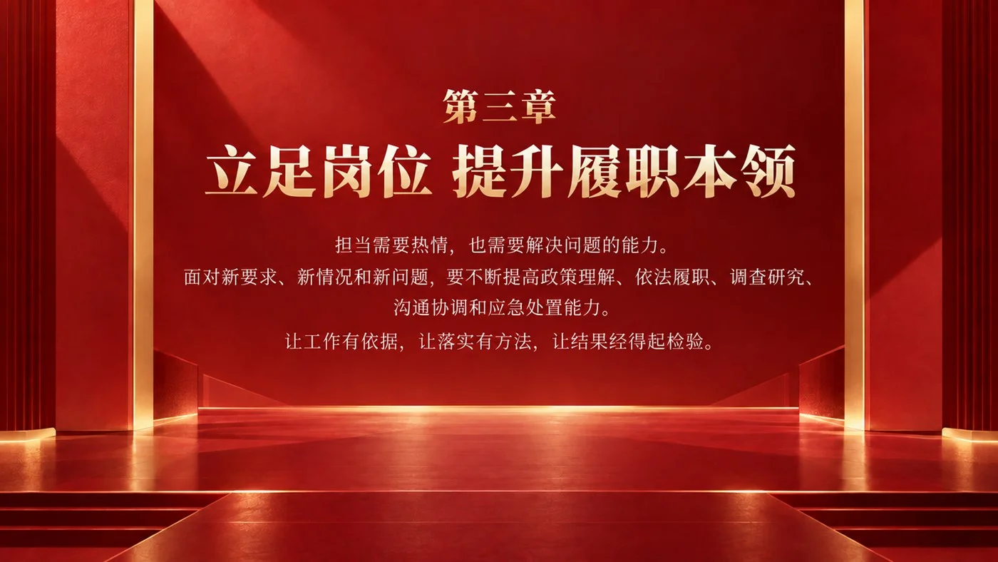 盛世华诞共赴新程｜基层公务人员履职能力专题培训PPT｜国庆主题基层干部培训课件 - 预览图17