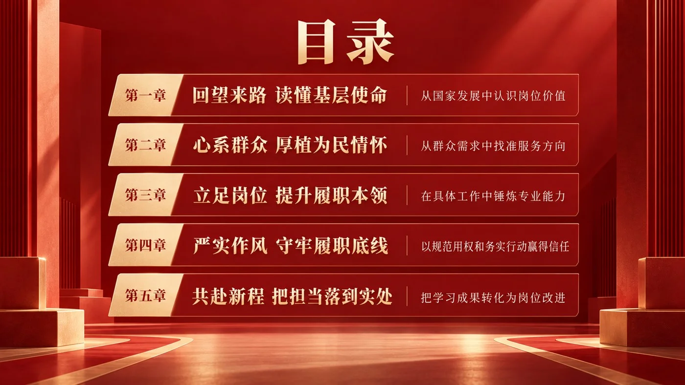 盛世华诞共赴新程｜基层公务人员履职能力专题培训PPT｜国庆主题基层干部培训课件 - 预览图3