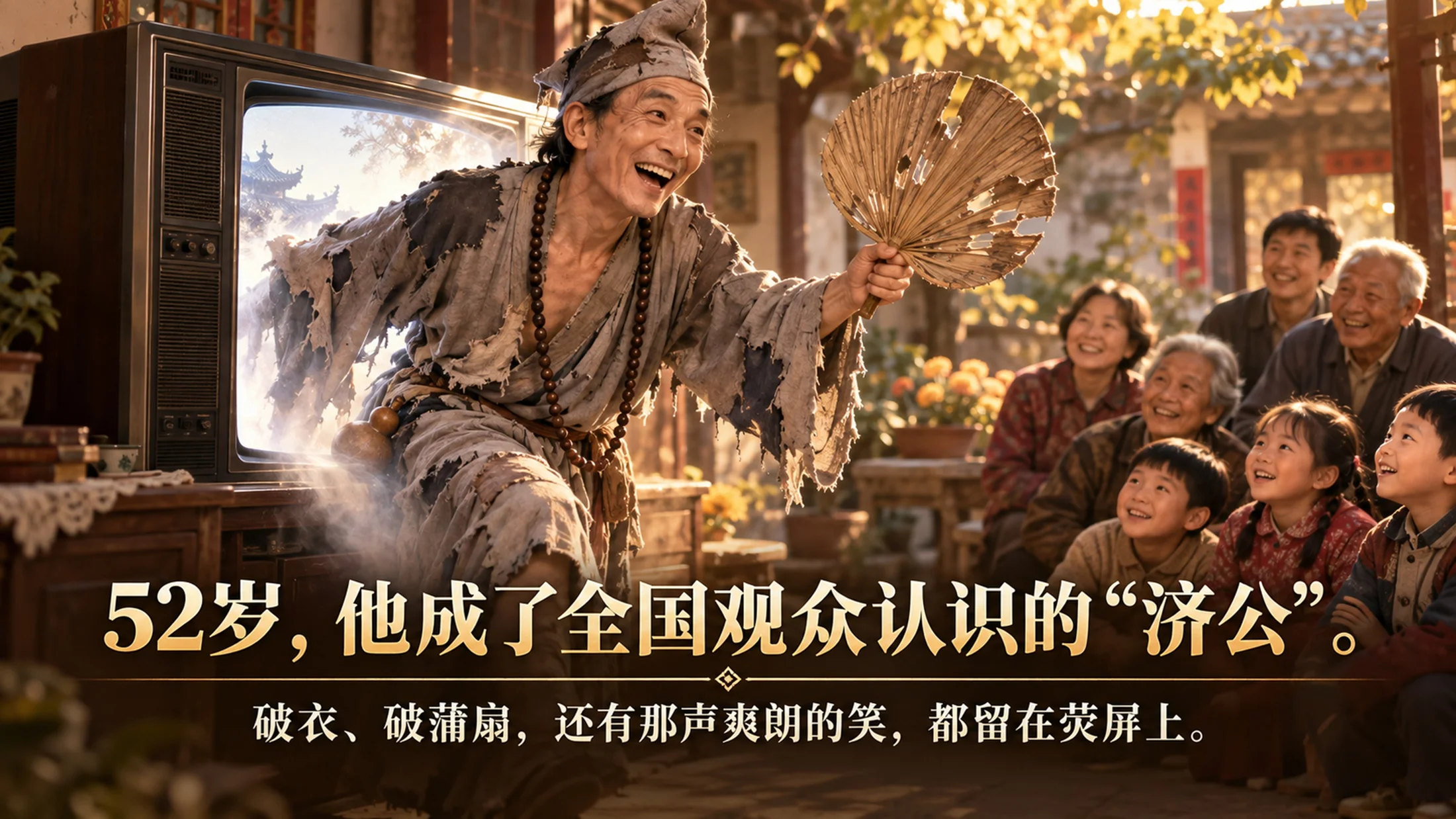 纪念游本昌_从济公到爷叔_30页海报版PPT - 预览图12