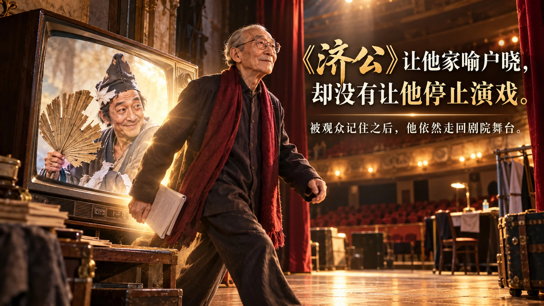 纪念游本昌_从济公到爷叔_30页海报版PPT - 预览图16