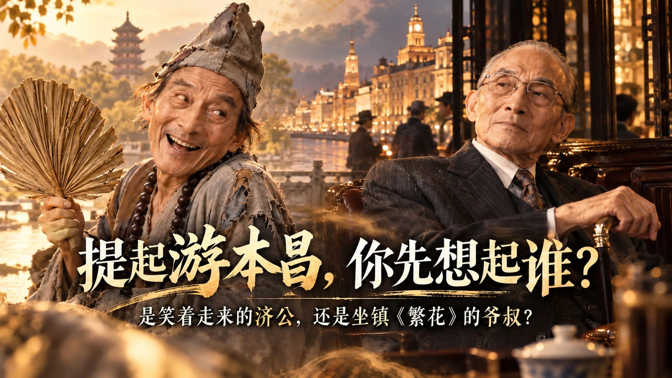 纪念游本昌_从济公到爷叔_30页海报版PPT - 预览图2