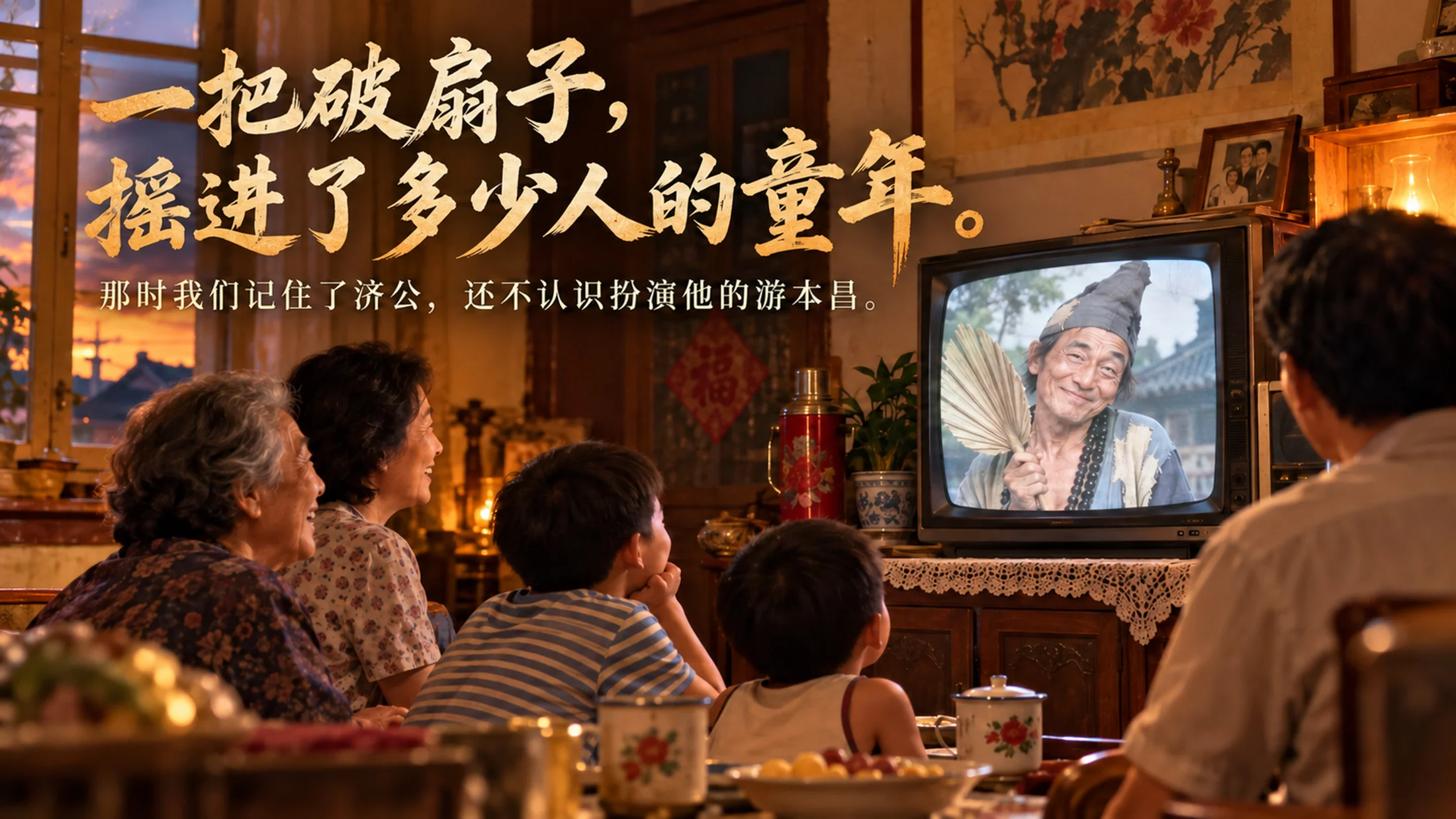 纪念游本昌_从济公到爷叔_30页海报版PPT - 预览图3