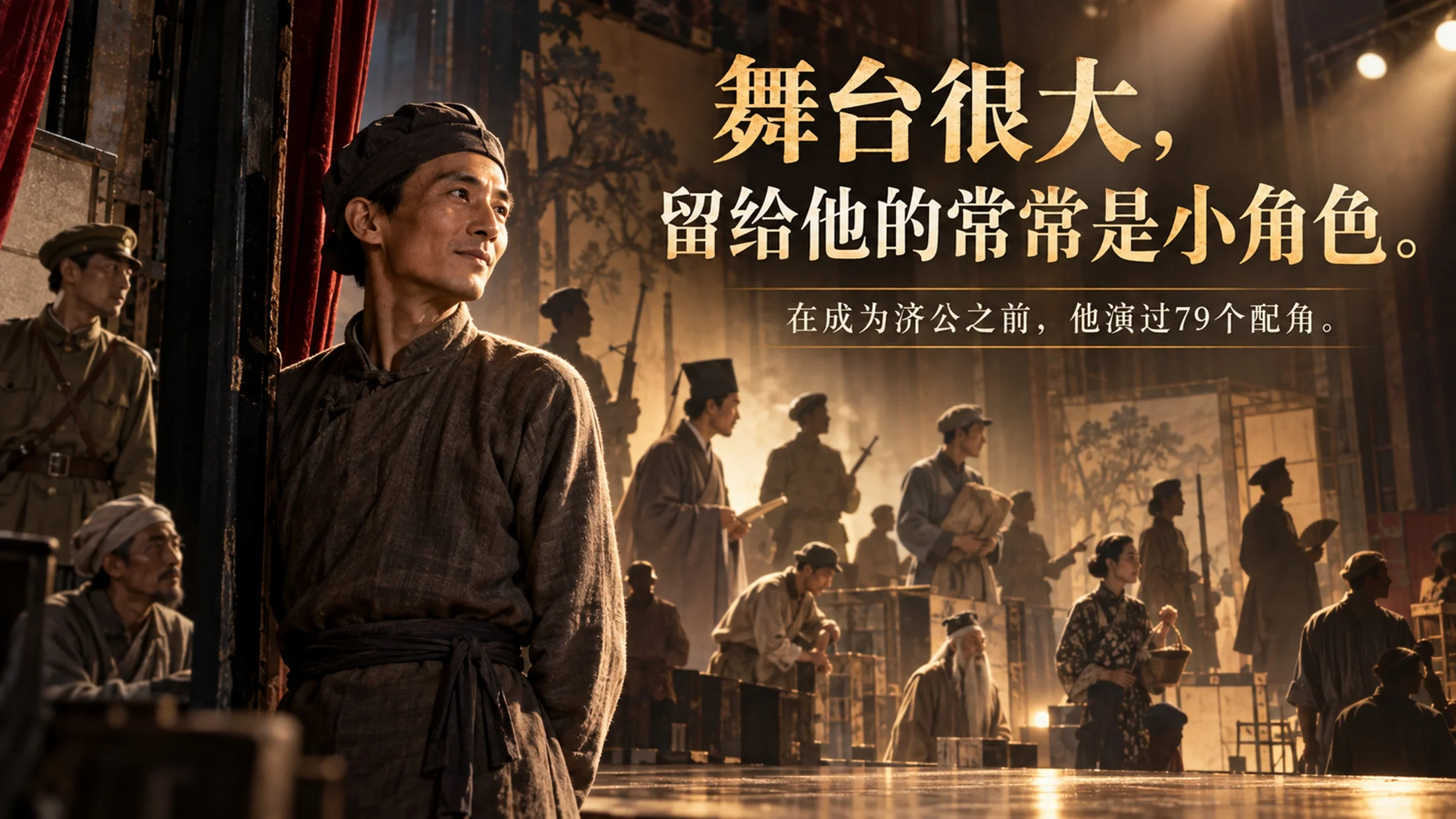 纪念游本昌_从济公到爷叔_30页海报版PPT - 预览图6