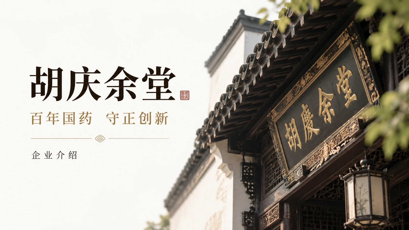 胡庆余堂企业介绍 - 预览图1
