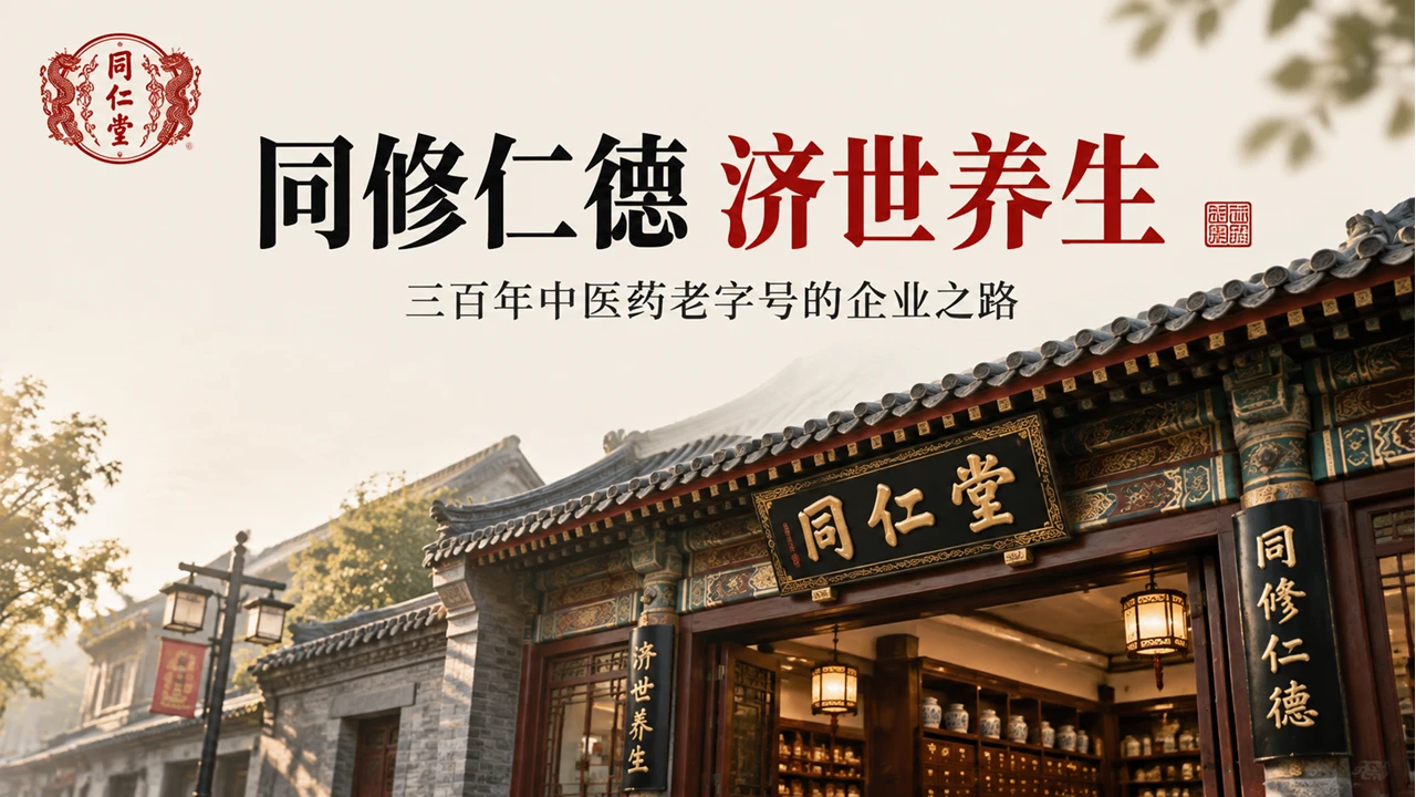 同修仁德 济世养生 —— 三百年中医药老字号的企业之路 - 预览图1