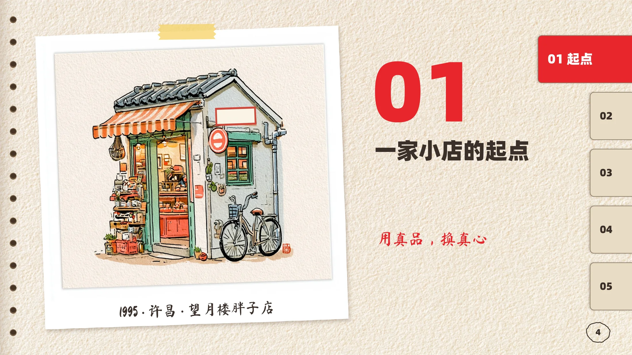 ClaudePPT作品-胖东来企业介绍PPT手绘手账风格（可编辑） - 预览图3