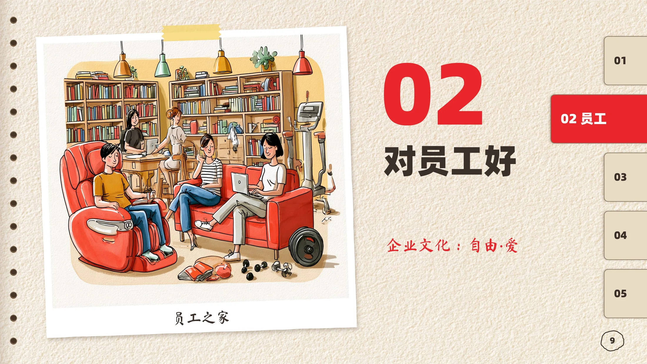 ClaudePPT作品-胖东来企业介绍PPT手绘手账风格（可编辑） - 预览图8